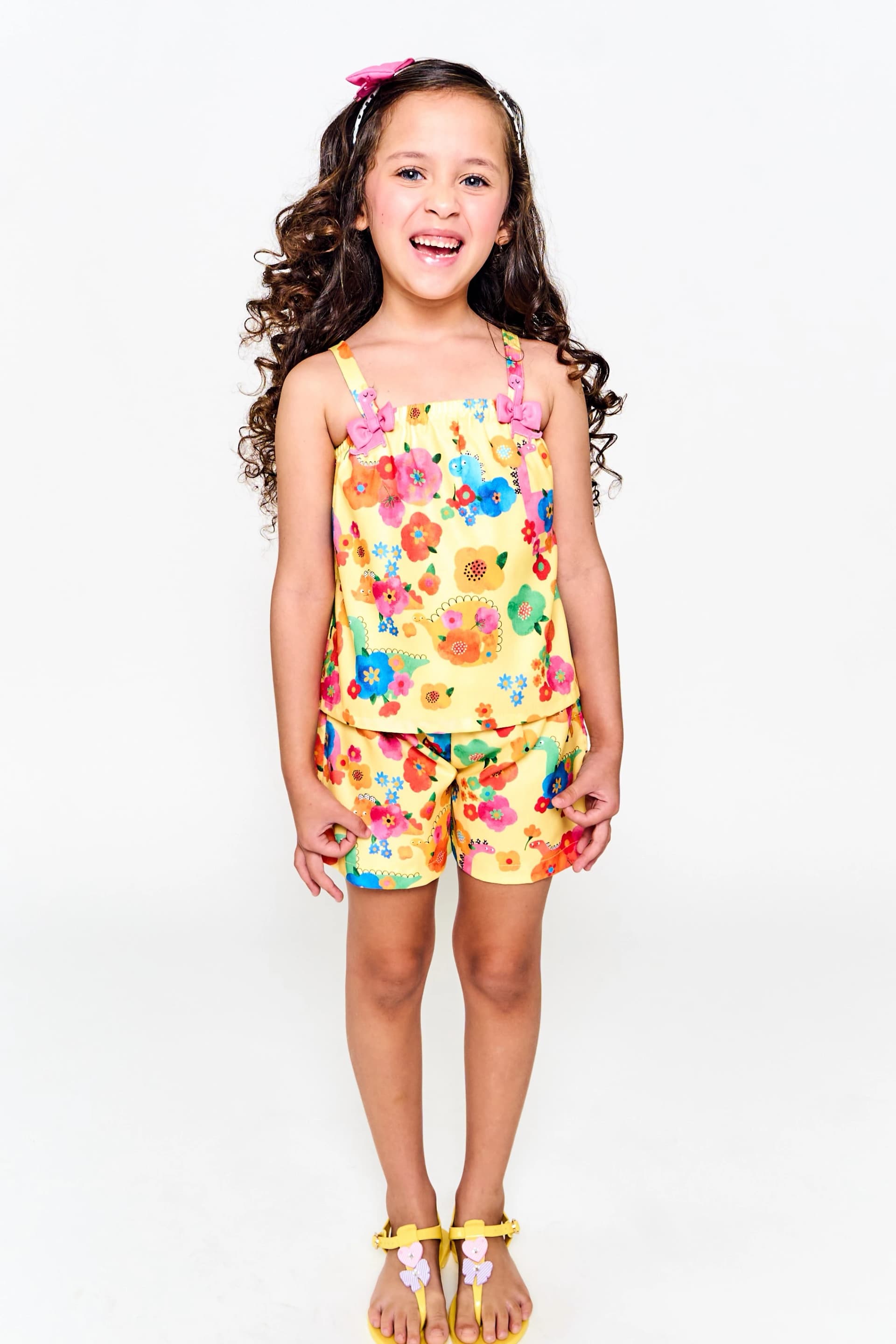 CONJ. BOSQUE DE DINOS AMARELO 2