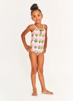 Miniatura MAIO DANCANDO ENTRE FLORES ROSA E BRANCO M 1