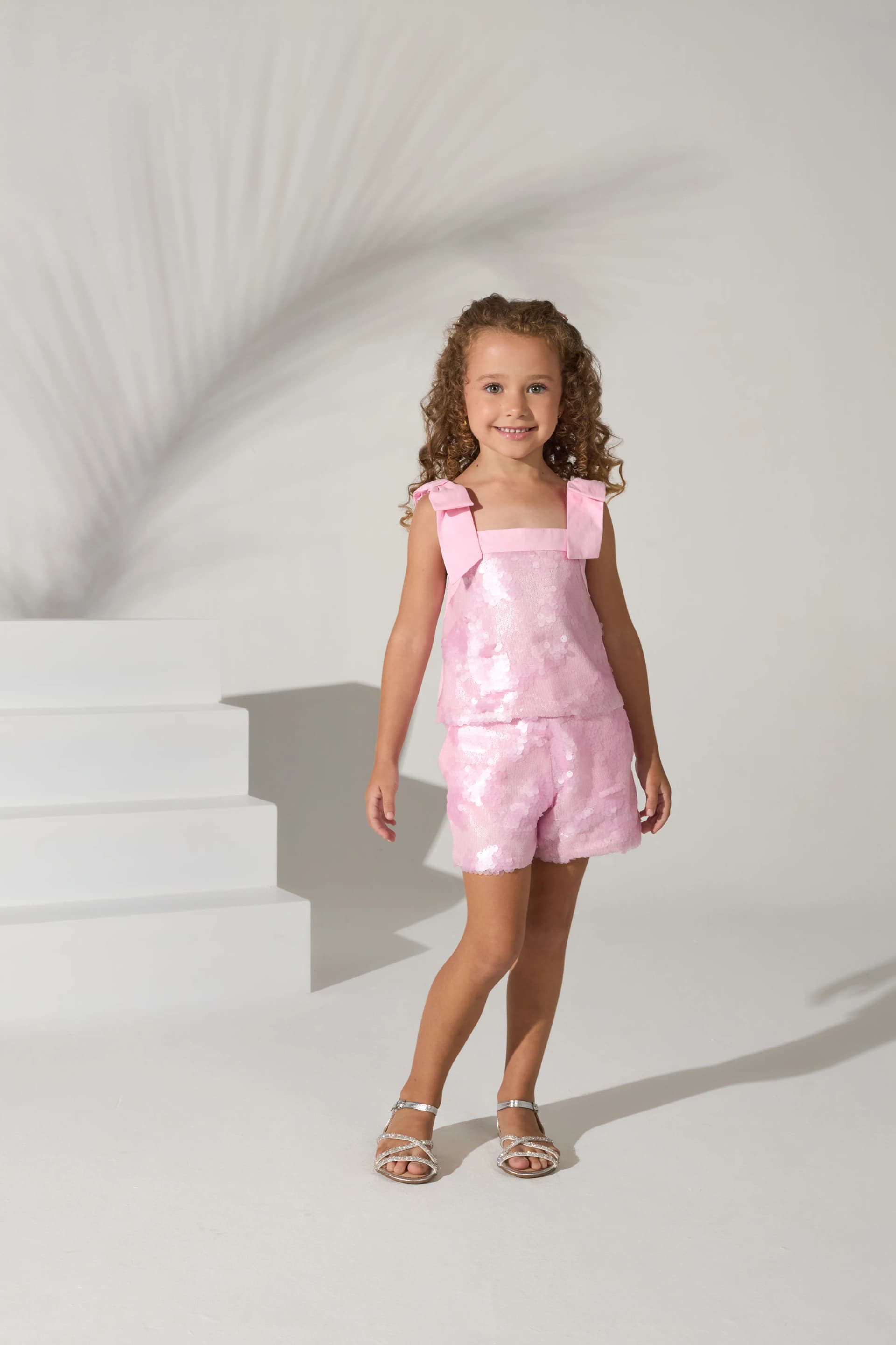 CONJ. BLUSA E SHORT DE PAETE 1198.190.126068