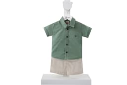 Miniatura CONJUNTO CURTO ACONCHEGO BABY / VERDE / G 2