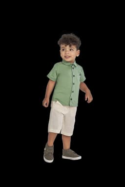 Miniatura CONJUNTO CURTO ACONCHEGO BABY / VERDE / 1 1