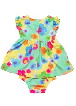 Miniatura VESTIDO ALPHABETO BB FEM LISTRADO/AMARELO EM TECIDO 3