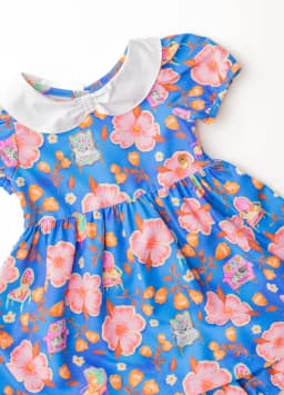 Miniatura VESTIDO ALPHABETO BB FEM AZUL 61690 3