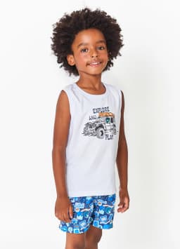 Miniatura CONJ. AVENTUREIRO BRANCO E MARINHO 2 1