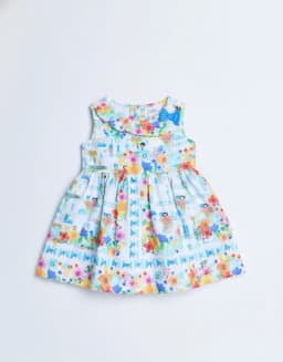 Miniatura CONJ. GRECIA SANTORINI BRANCO E AZUL 3 A 6 M 2